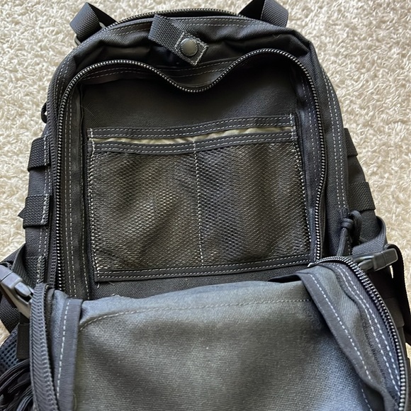 New Maxpedition Falcon-Il Backpack w/ Reservoir Hang-Tab - Black 0513B - Picture 7 of 14
